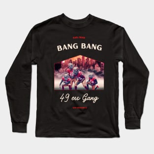 49 ers players cute graphic design artwork Long Sleeve T-Shirt